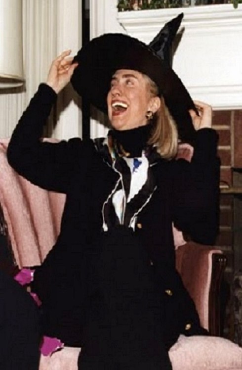 HEAD WITCH HILLARY